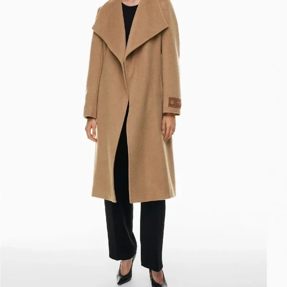 Aritzia Babaton Camel Wool Coat - Picture 16 of 16